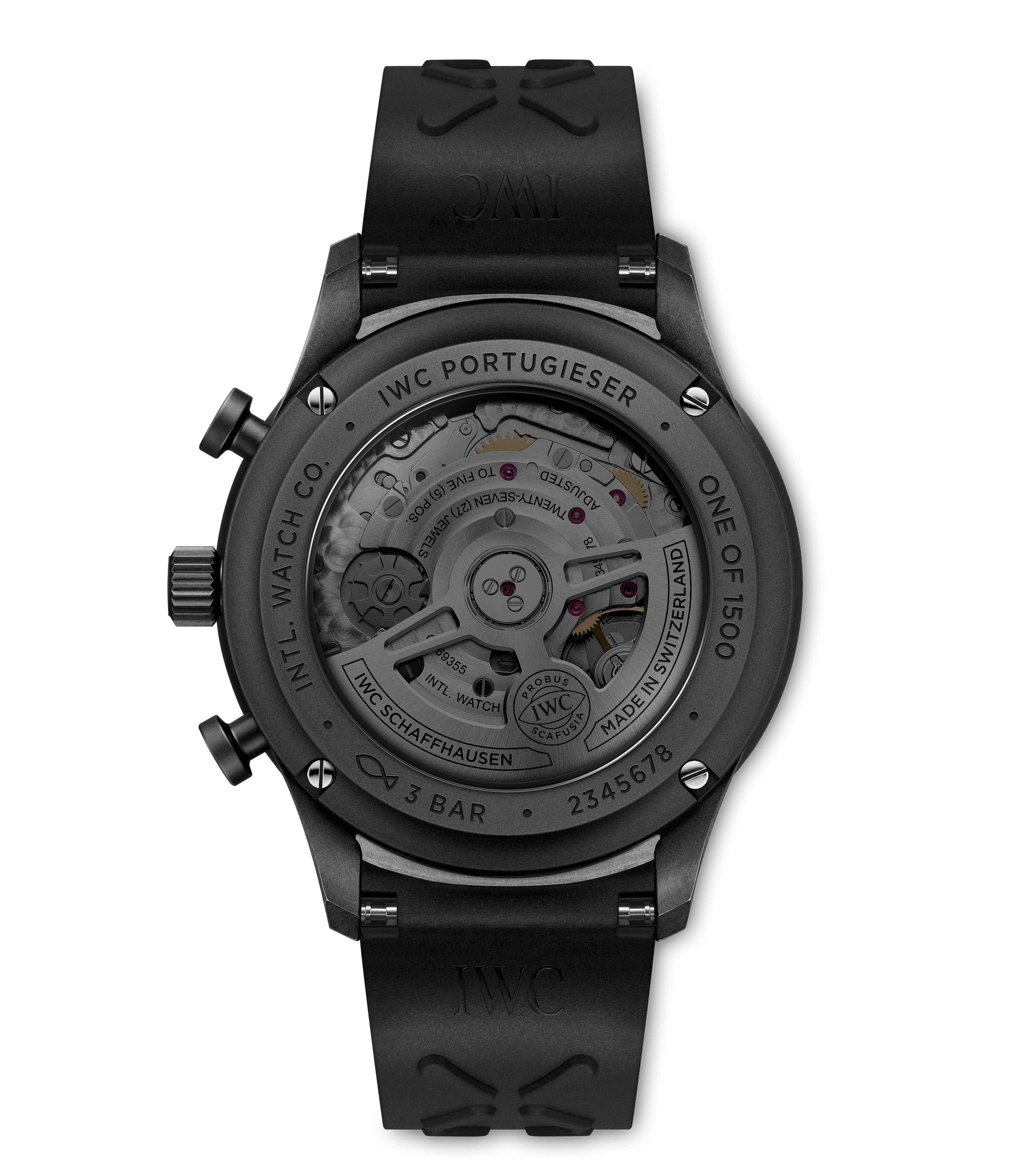 IWC自社製自動巻きキャリバーを搭載し、日々の管理が容易。機能美と先進技術を融合したクロノグラフ。