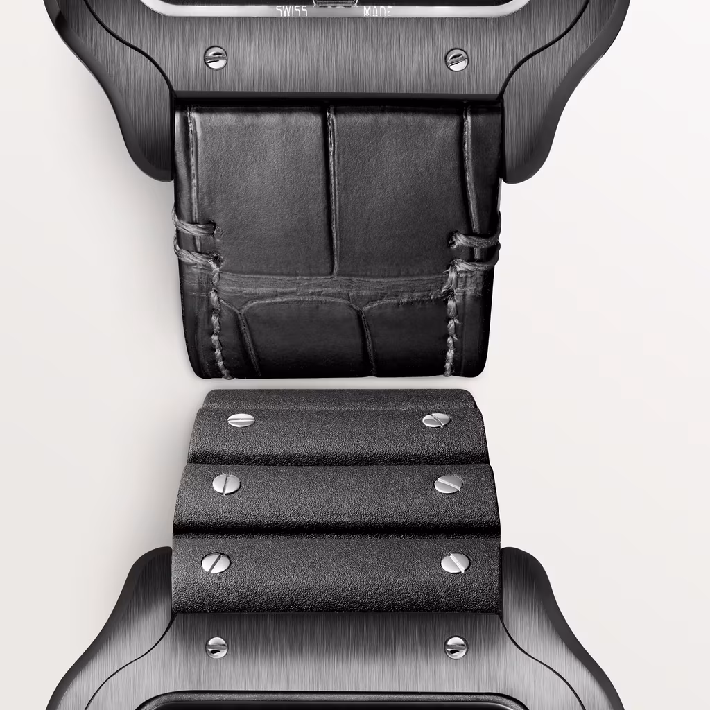 <p>ラバーとアリゲーターストラップが付属。QuickSwitchで気軽に着せ替え自在。</p>