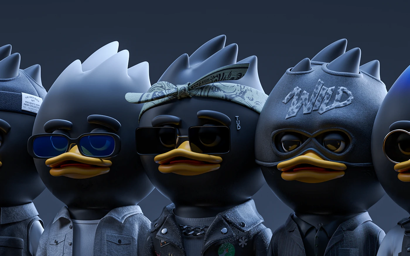 <p>「みにくいアヒルの子」を象徴するキャラクター。未完成や異質さを否定せず、成長や可能性を肯定する姿を表現。ブランドの根幹を成すコンセプト。</p>