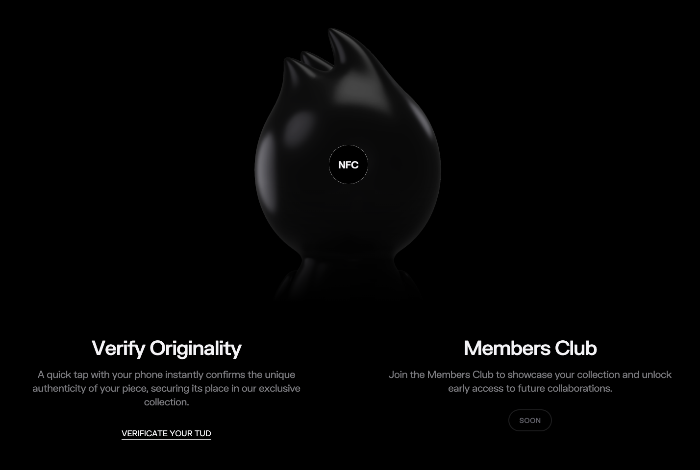 <p>各コレクションは数量限定で生産され、NFCチップを埋め込むことで真贋証明が可能。希少性と信頼性を両立した仕様。</p>
