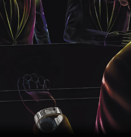 <p>Amazon Alexa や音楽コントロール機能をバックルから操作可能、電話やメールの内容を確認できる表示部も搭載。会議中やデスクワーク時に手を伸ばすことなく操作できる。ヘッド部は静かで視認性の高いデザイン。VO2 Max や睡眠の深さなど活動ログも取得可能で、健康管理にも寄与する。</p>